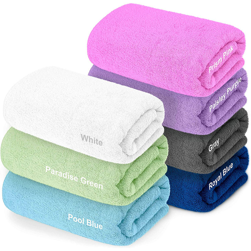 Serviette de plage, Gris