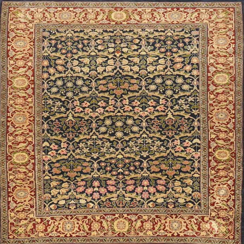 Oriental Indoor Rug, Square 6'