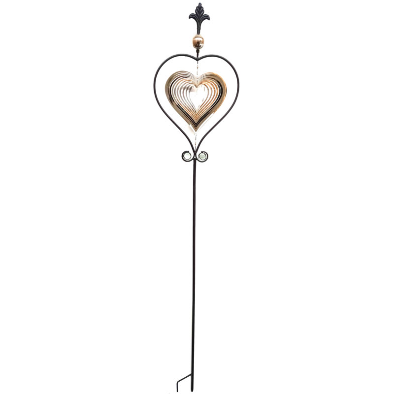 Abiola Metal Abstract Garden Stake