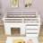 Ditlef Kids Twin Loft Bed with Drawers-1393723527