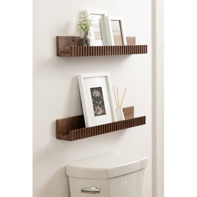 Two-Piece Picture Ledge Shelf Set