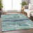 Premium Machine Washable Prisco Aloe Rug-301575905