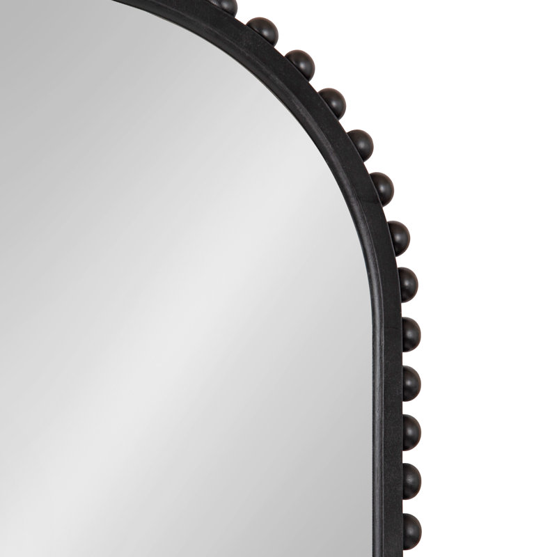 Miroir en bois, Noir