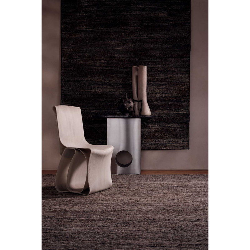 The Rug Company Rove Area Rug, Rectangle 10' x 14', Charcoal