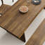 Table de salle à manger rectangulaire Modern-664237832