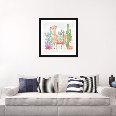«Lovely Llamas IV» par Mary Urban - reproduction