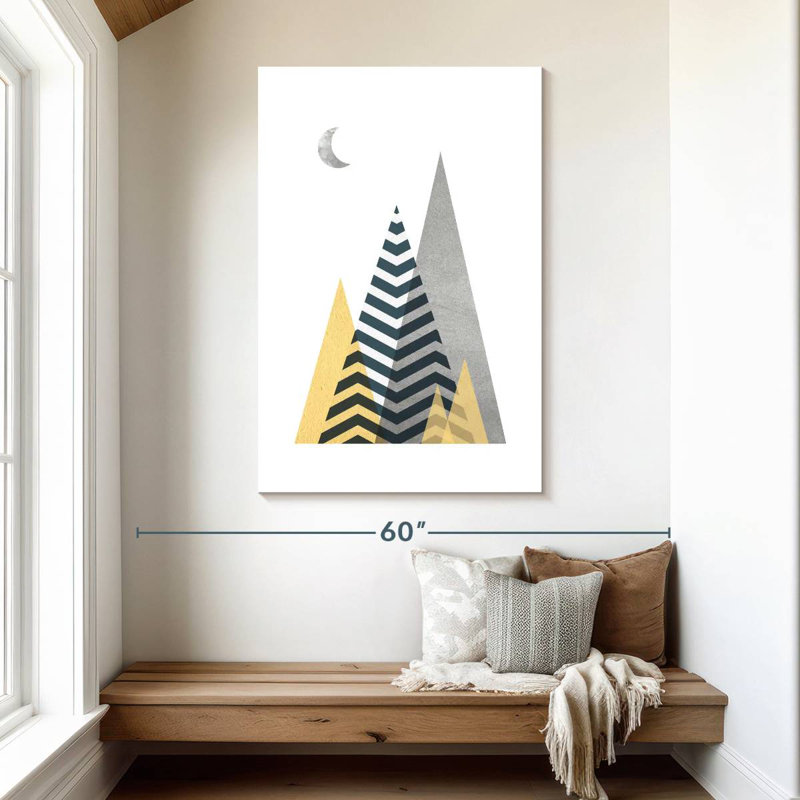 Avery Scandinavian Mountains I, 48" H x 32" W