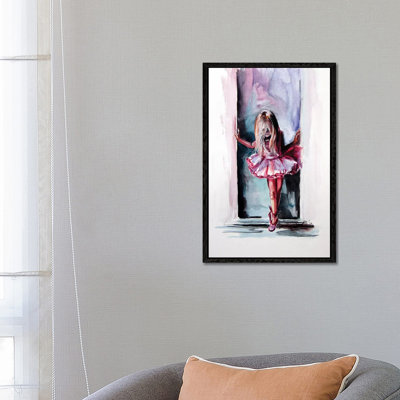 Little Ballerina by Anna Brigitta Kovacs - Painting on Canvas