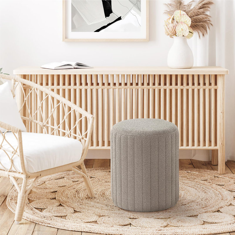 Repose-pieds rond Get Get Style, Kaki