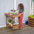Tierra Garden Gardeners Table with Tin Surface 42.5" W x 20.5" D x 36.2" H Devonport Collection