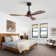 Nicola 48'' 3 - Blade Matte Black Standard Ceiling Fan with Remote Control