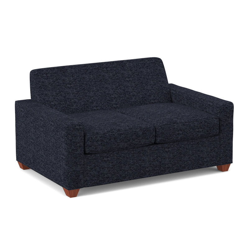 Avery 72" Square Arm Sofa, BM Cherry, Antic Slate