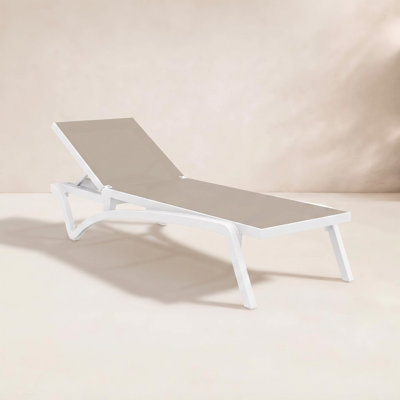 Estes 27" Patio Chaise Lounge