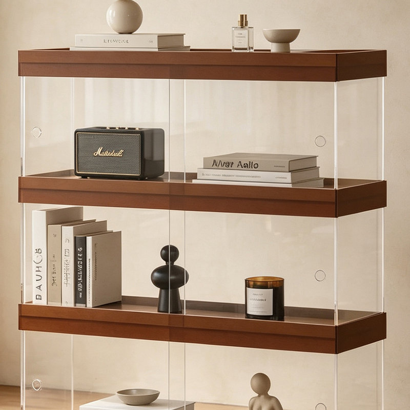 Acrylic Multi Tier Display Shelf