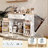 43.3"W Kitchen Island with Outlet， Trash Can Cabinet，Drawers And Locking Wheels