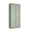 Armoire de rangement 72 po à quatre portes et deux tiroirs Sage
