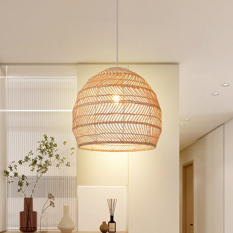 Geometric Pendant Light 1-Light Burrton, 50 x 50 x 50cm