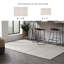 Tapis de couleur unie en laine et polyester tissé à la machine Sandrine-621598552