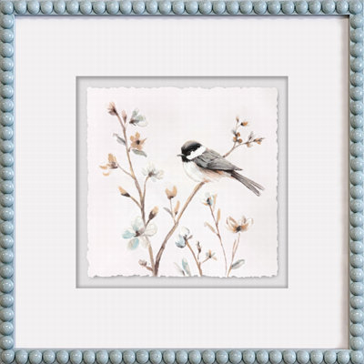 «Chickadee Charm I», art mural sur toile
