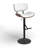 Pehrson Swivel Height Adjustable Faux Leather Mid-Century Bar Stool-571361727