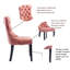 Chaise rembourrée en velours-318972213
