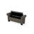 Linen Blend Upholstered Storage Bench