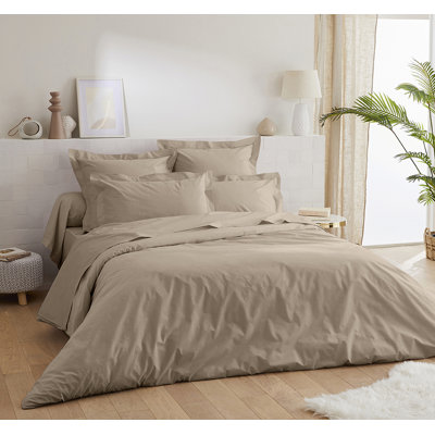 Hazelanne Solid Colour Duvet Cover with Pillowcases