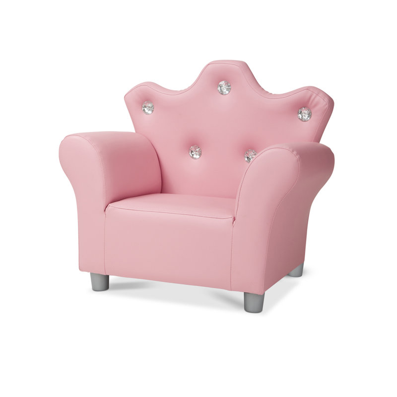 Kids 23.25'' Club Chair Chair and Ottoman