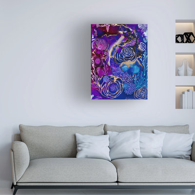 Art mural sur toile tendue - Amy Tieman "Celebration", art mural pour salon, chambre à coucher ou bureau - 18 x 24