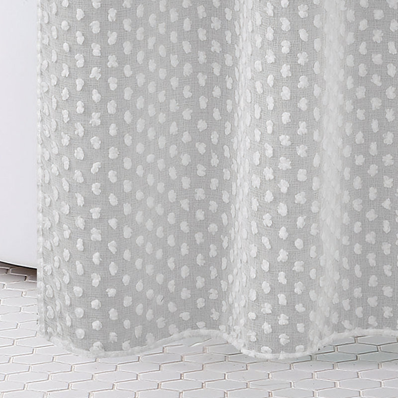 Hysell Shower Curtain, White