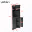 Grande armoire d'angle avec portes et tablettes-129760555
