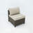 Deko Living 8-Piece Outdoor Sectional Wicker Sofa Set with Chairs and Tables, featuring Interchangeable Cushion Covers and Red Model-111865819