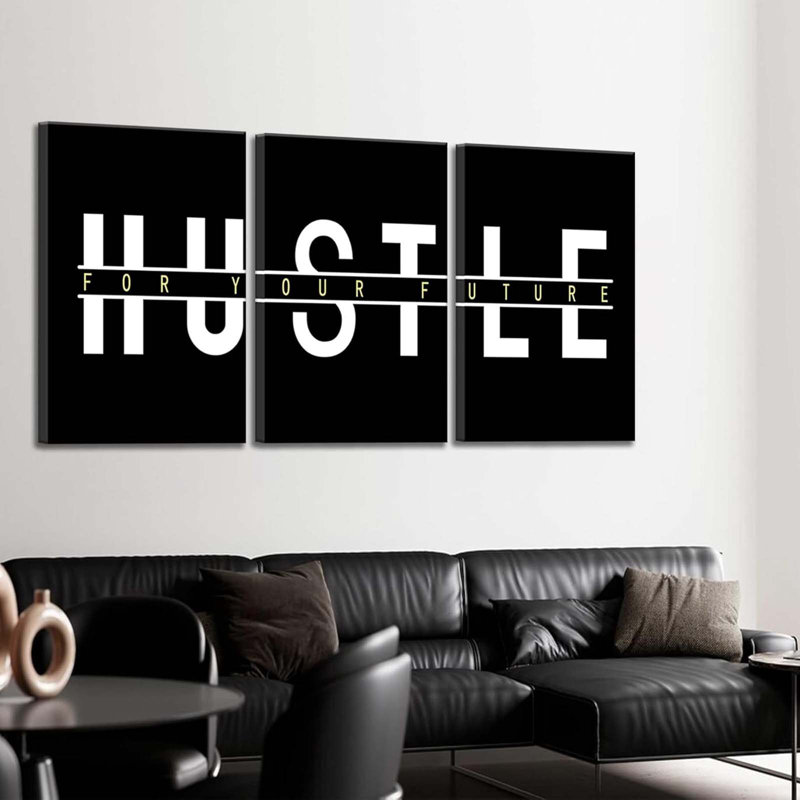 3 Piece Wrapped Canvas Print, 40 cm H x 30 cm W