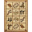 Beige X 3 pi Tapis Southwest-1288060911