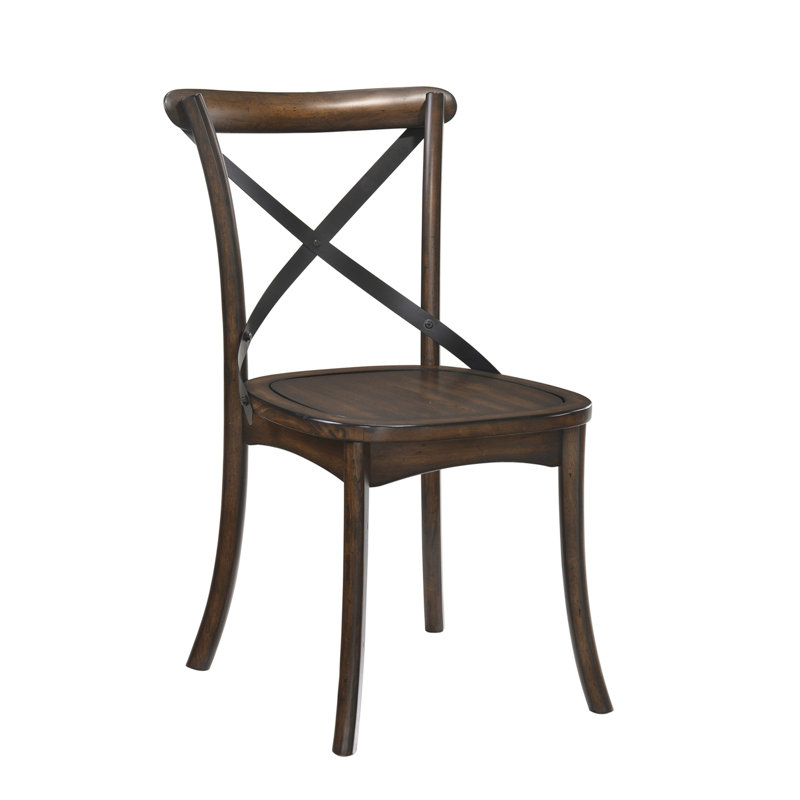 Dining Side Chairs Set of 2 Wooden Kitchen Furniture X-Design
