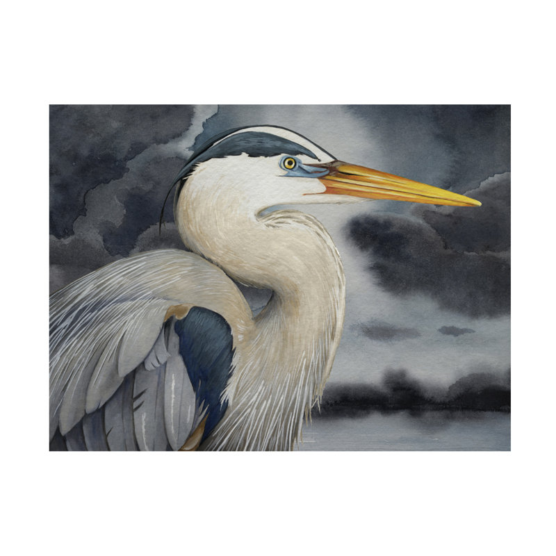 «Stormy Blue I» sur, H 24 po x l 24 po