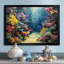«Blue Coral Sea Floor Symphony II», art mural corail-2014188363-2014188364