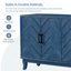 Buffet de rangement rétro 4 portes Retroy