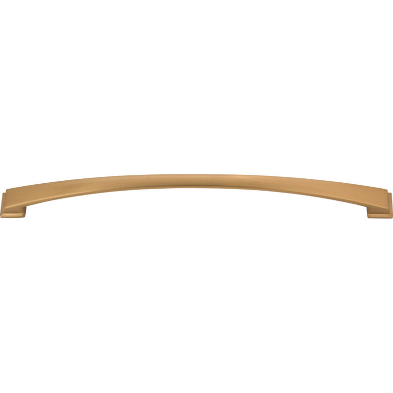 Roman Arch Pull, Satin Bronze, 5"