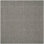 Tapis gris en jute / sisal tissé à plat à la main Alda