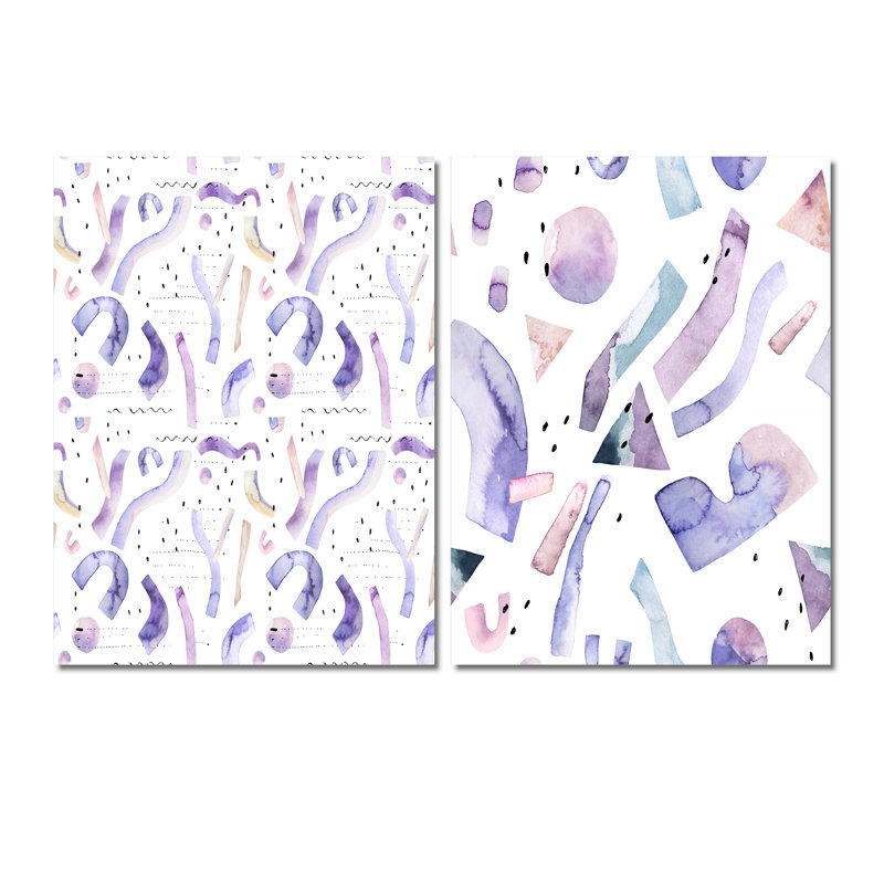 Ensemble de 2 pièces Minimal Organic, H 36 po x l 48 po x P 1 po