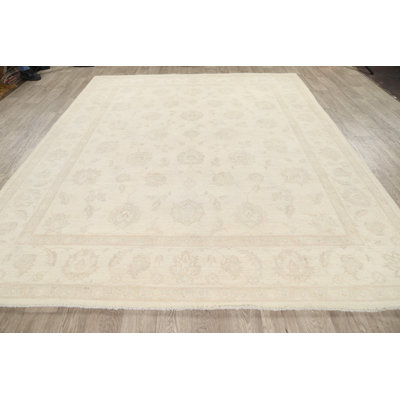 One-of-a-Kind 8' X 9'8" New Age Wool Area Rug in Beige
