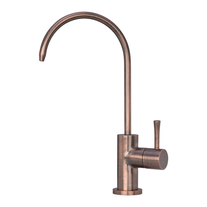 Copper Kitchen Water Filter Faucet Fits Most Reverse Osmosis Units, Antique Copper