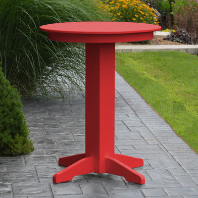 Nettie Round Outdoor Bar Table