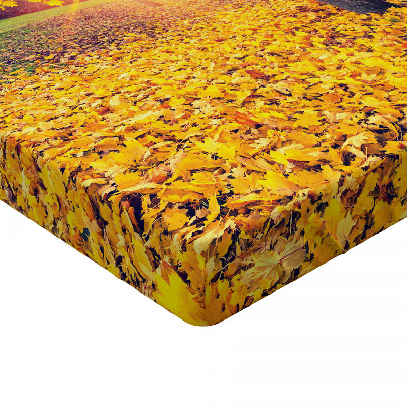 Forest Microfiber Fitted Sheet, Queen Fitted Sheet