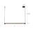 Laurence 1 - Light LED Kitchen Island Pendant-95320060
