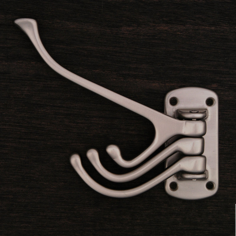 Crochet triple Woodward, Nickel satiné