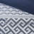 7 Piece Jacquard Comforter Set Navy