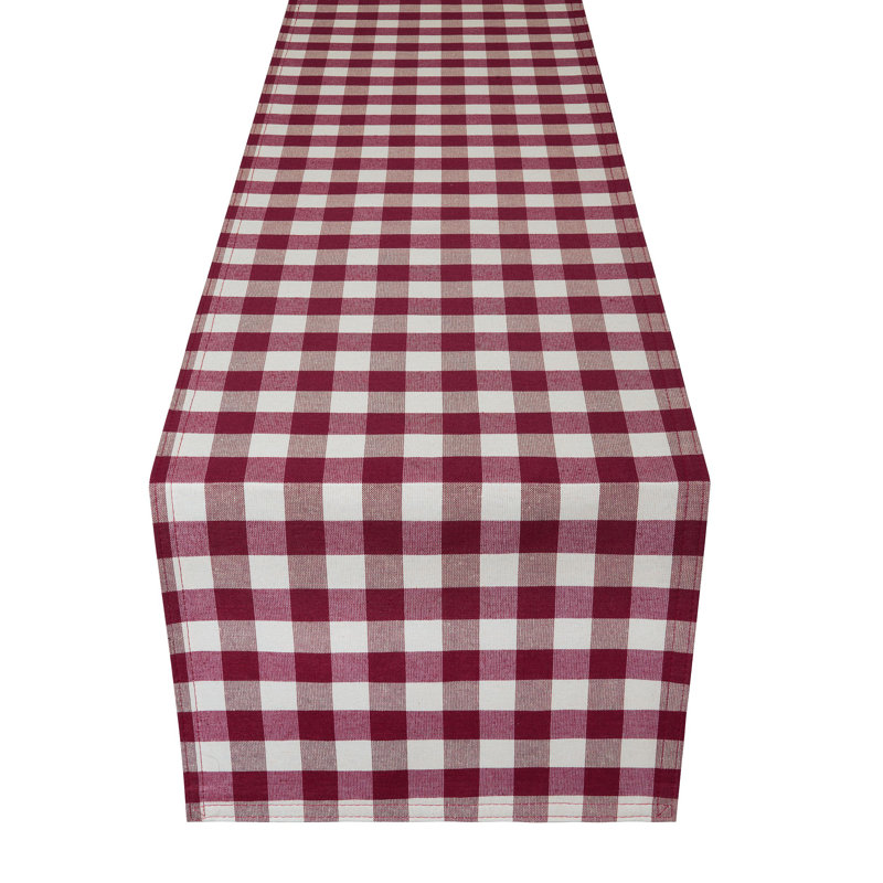 Chemin de table Linehan, 90 po x 13 po, Bourgogne