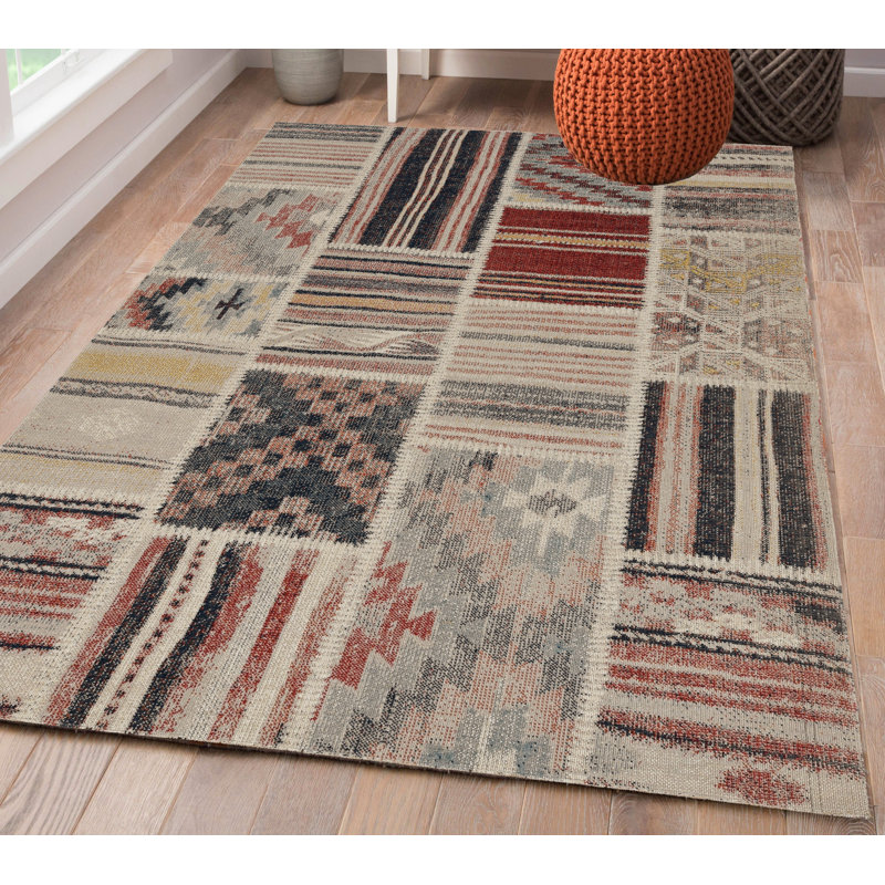 Ambrah Oriental Indoor Rug, Rectangle 5' x 7'6"